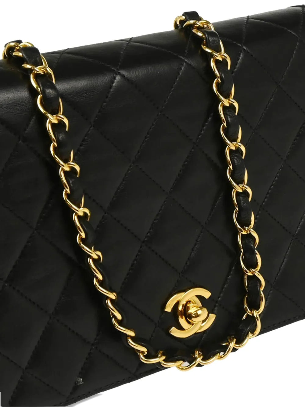 Chanel Pre Owned 2005 Small Full Flap Shoulder Bag — Same as shown — Size One Size — Back View