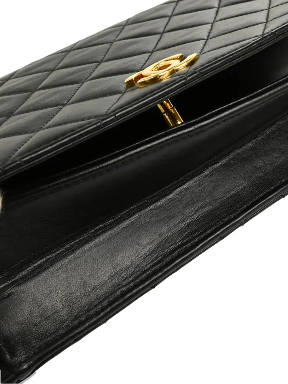 Chanel Pre Owned 2005 Small Full Flap Shoulder Bag — Same as shown — Size One Size — Top View