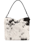 Longchamp Le Roseau Faux Fur Clasp Shoulder Bag — Same as shown — Size One Size — Front View