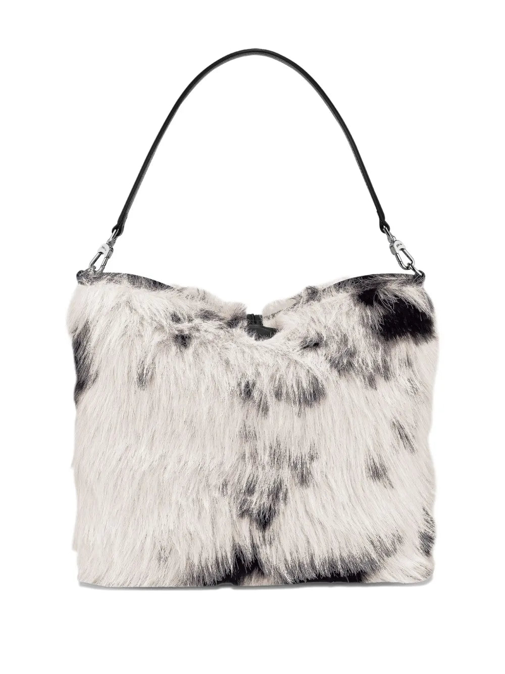 Longchamp Le Roseau Faux Fur Clasp Shoulder Bag — Same as shown — Size One Size — Top View