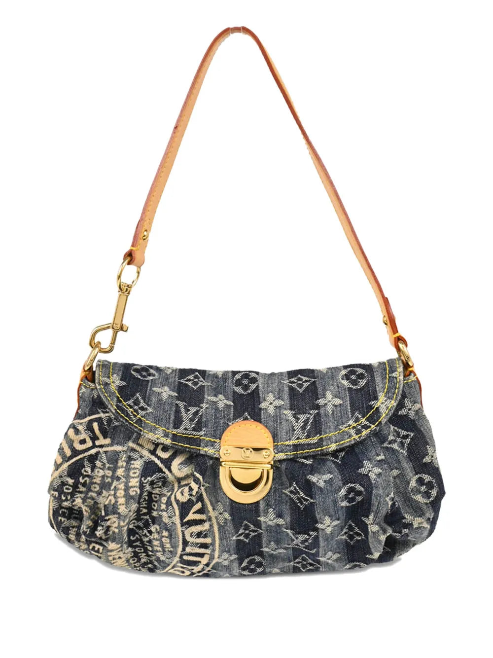 Louis Vuitton Pre Owned 2006 Mini Pleaty Raye Handbag — Same as shown — Size One Size — Front View