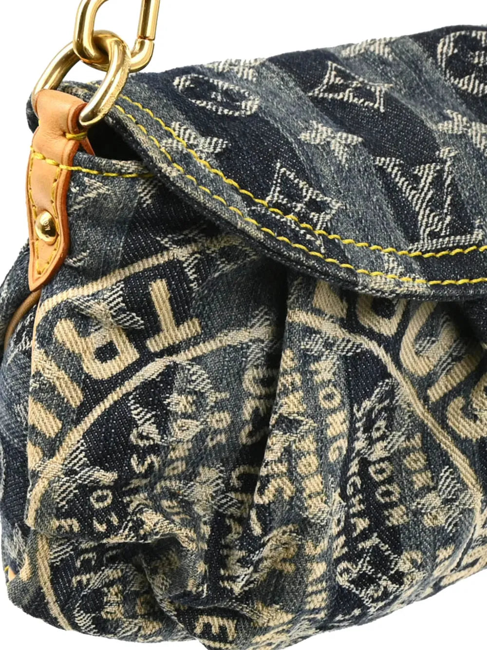 Louis Vuitton Pre Owned 2006 Mini Pleaty Raye Handbag — Same as shown — Size One Size — Back View