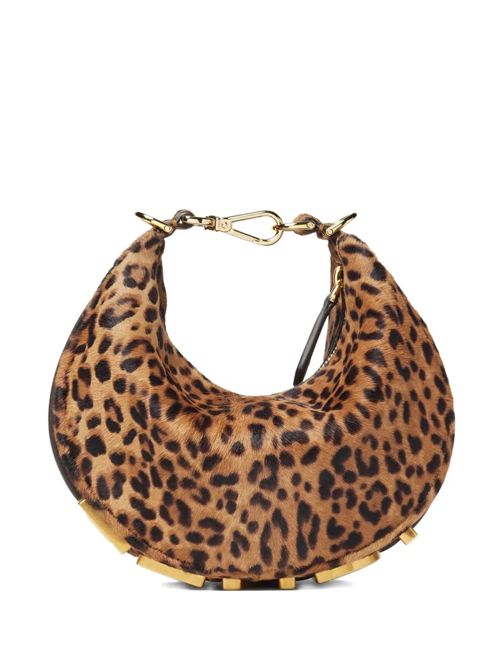 Fendi Mini Fendigraphy Leopard Print Shoulder Bag — Same as shown — Size One Size — Front View