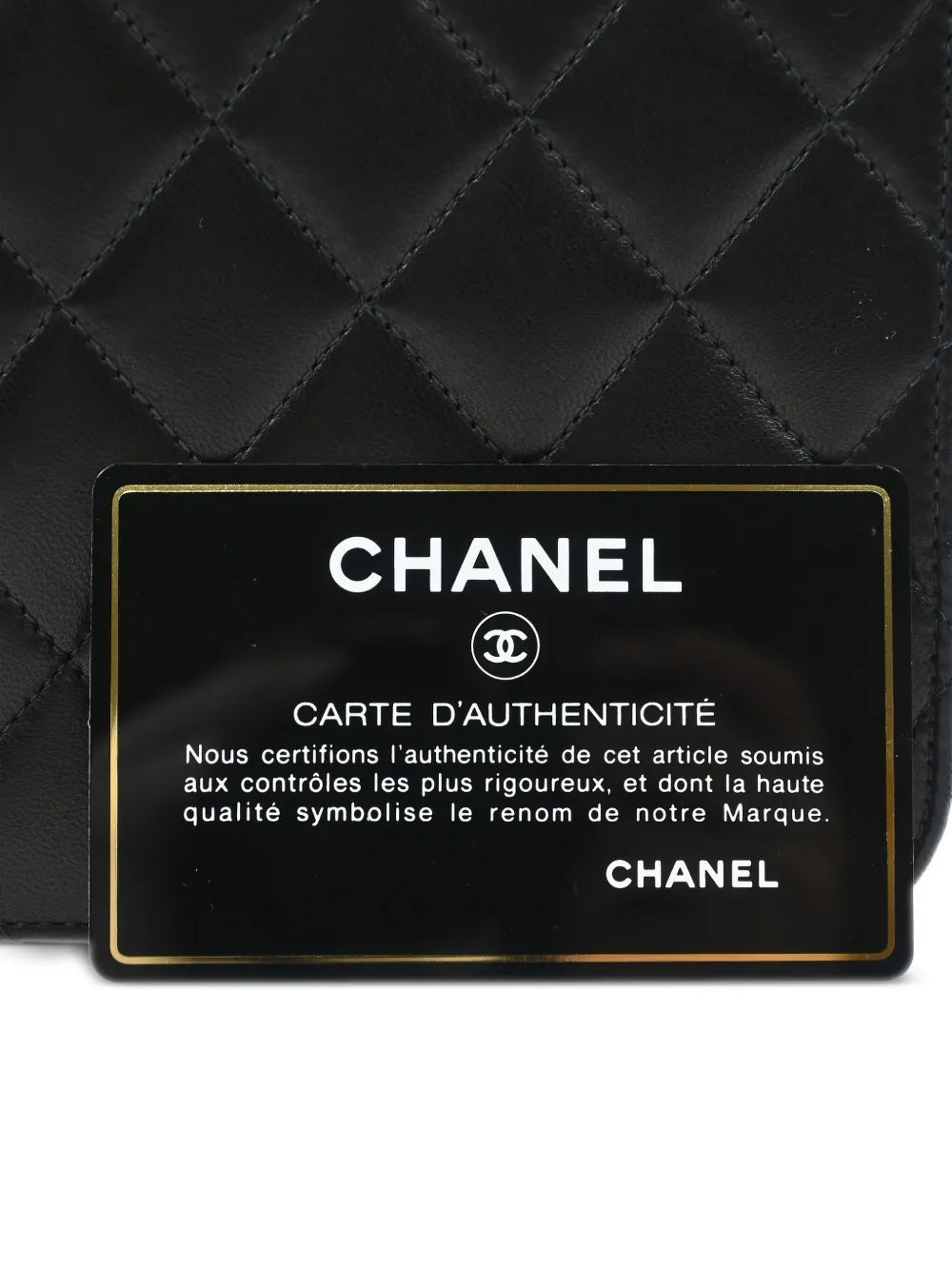 Chanel Pre Owned 2002 Classic Flap Shoulder Bag — Same as shown — Size One Size — Detail View