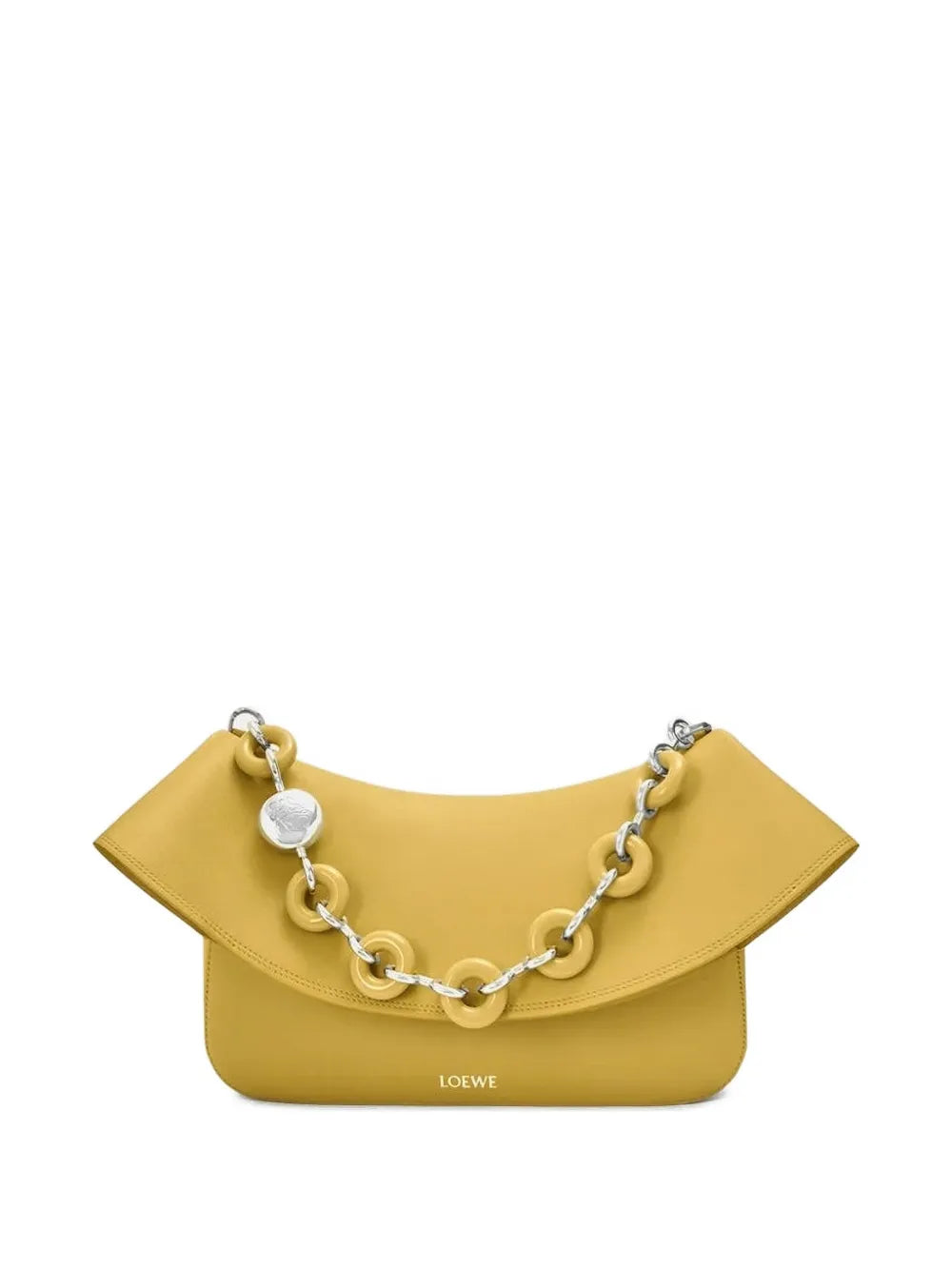 Loewe Medium Ola Chain Handle Shoulder Bag — Same as shown — Size One Size — Front View
