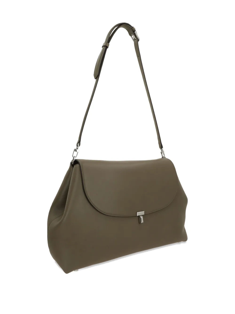 Toteme Flap Leather Shoulder Bag — Same as shown — Size One Size — Back View