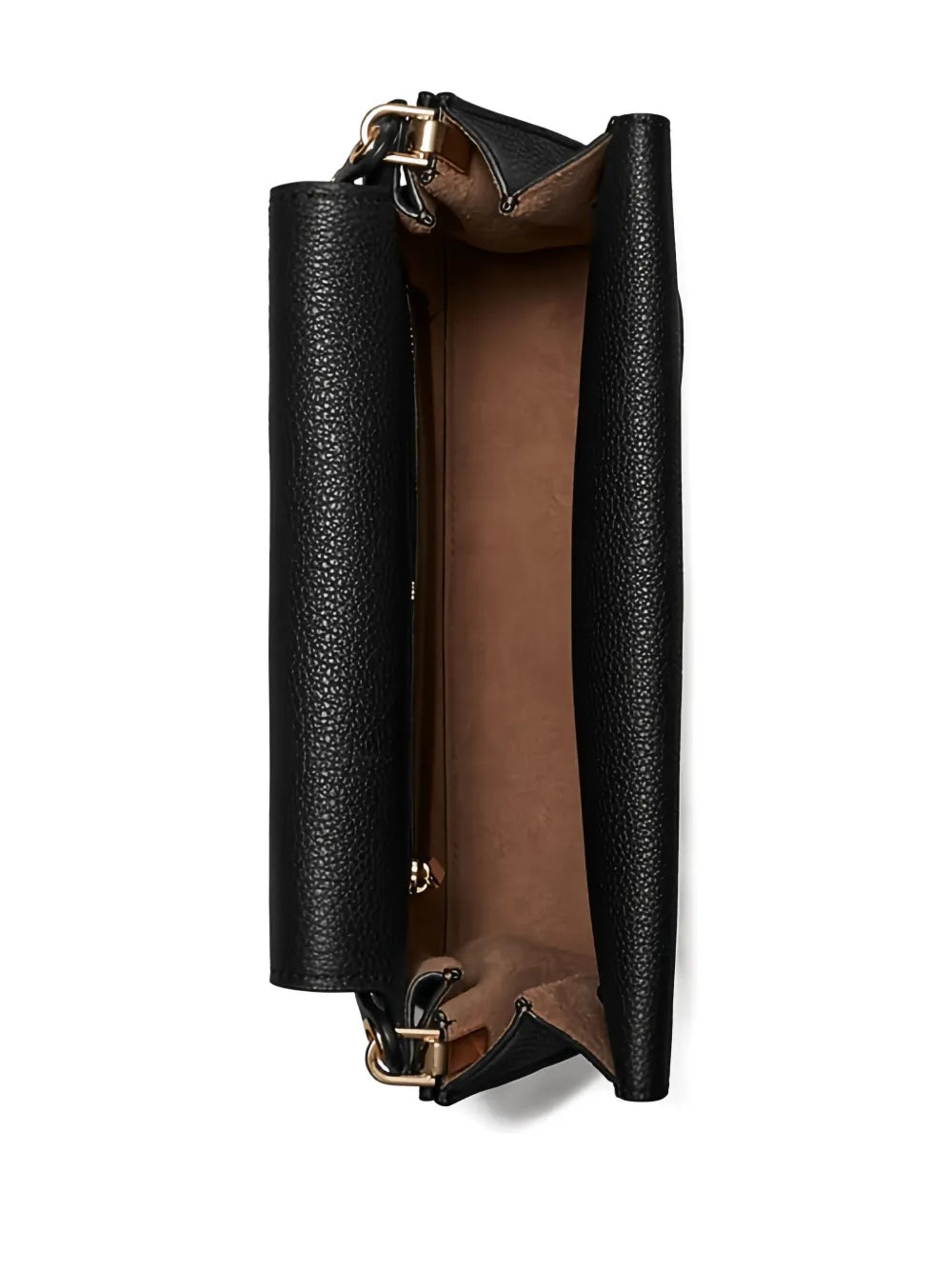 Tory Burch Lee Radziwill Pebble Leather Flap Shoulder Bag — Same as shown — Size One Size — Detail View