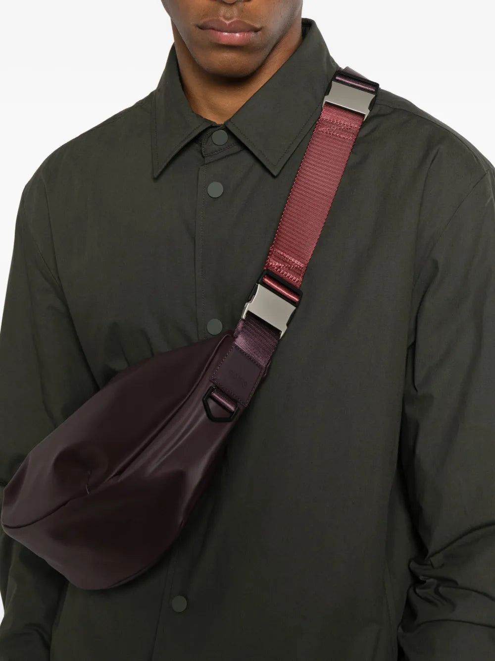 Rains Valera Adjustable Strap Shoulder Bag — Same as shown — Size One Size — Side View