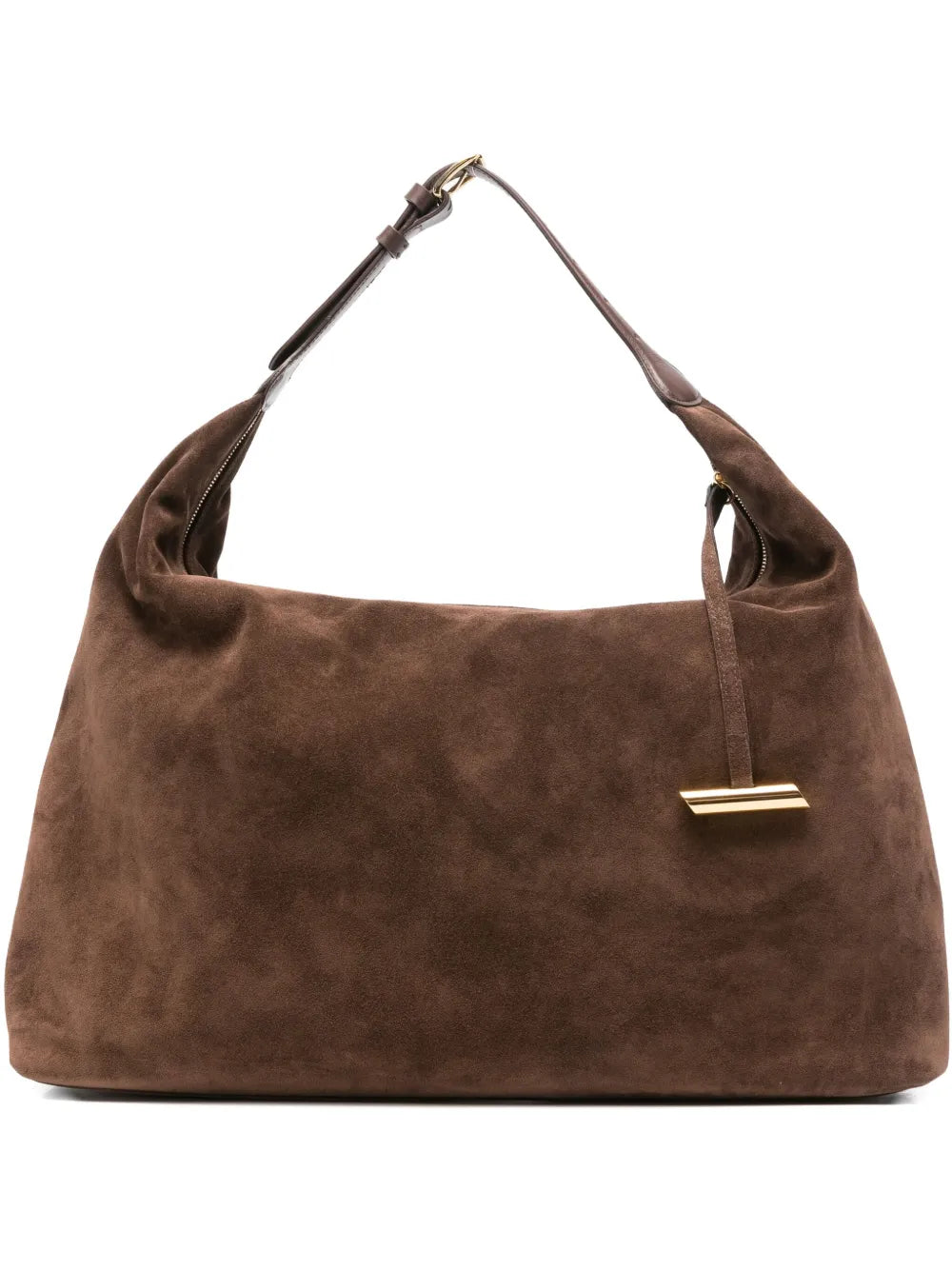 Liffner Suede Shoulder Bag — Same as shown — Size One Size — Front View