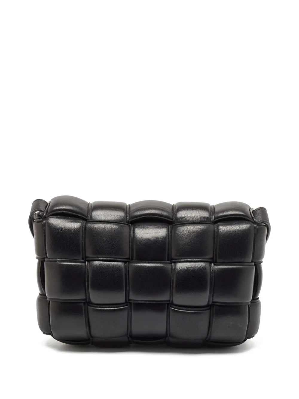 Bottega Veneta Pre Owned Quilted Leather Shoulder Bag — Same as shown — Size One Size — Back View