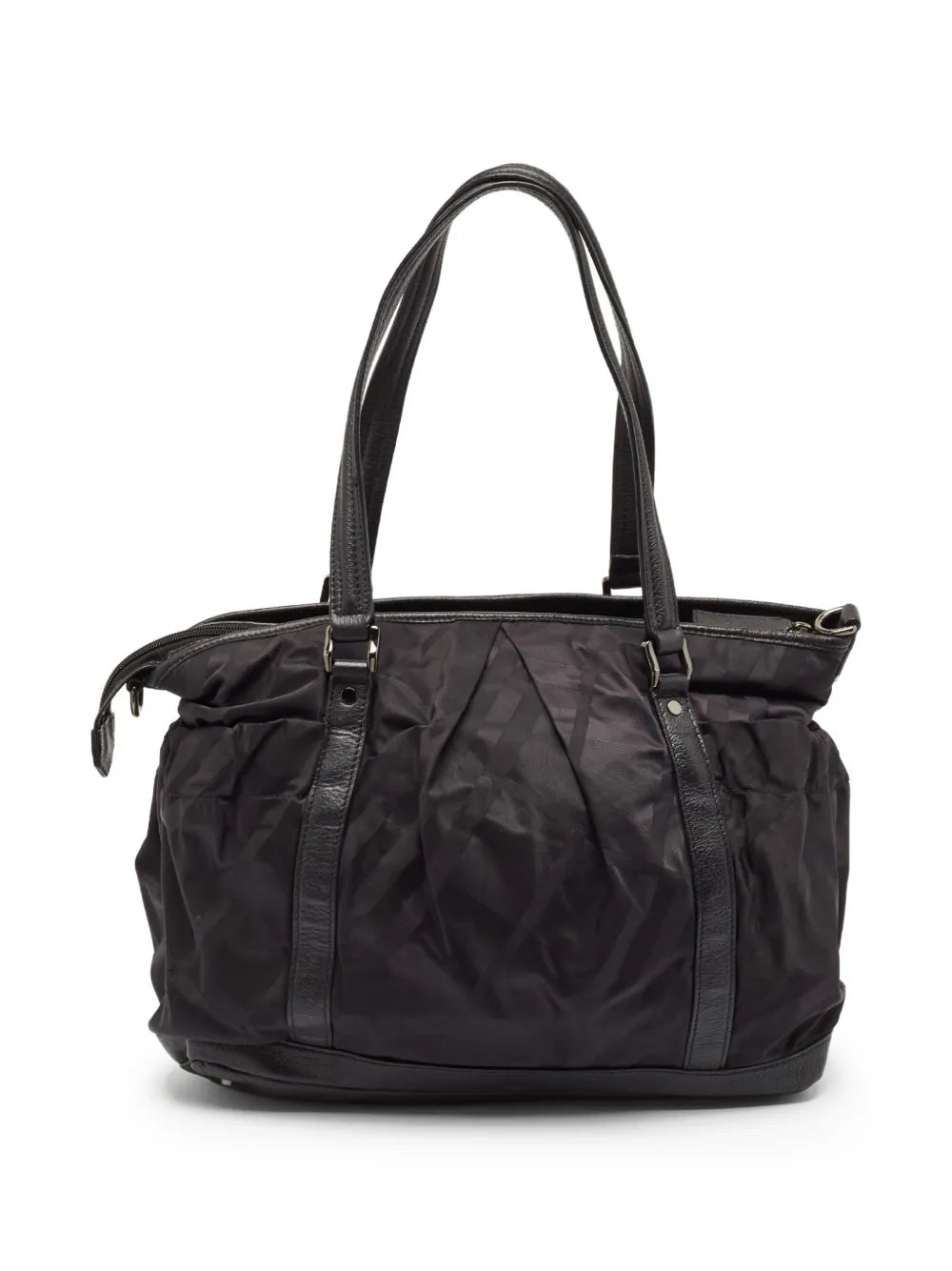 Burberry Pre Owned Leather Diaper Bag — Same as shown — Size One Size — Side View