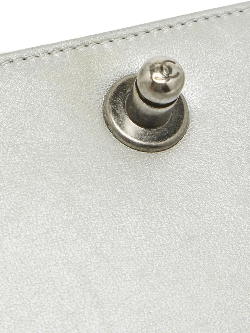 Chanel Pre Owned 2024 Mini Boy Chanel Quilted Leather Shoulder Bag — Same as shown — Size One Size — Top View
