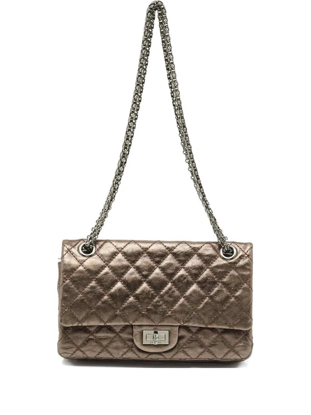 Chanel Pre Owned Reissue 255 Shoulder Bag — Same as shown — Size One Size — Front View