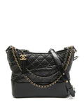 Chanel Pre Owned Gabrielle Quilted Hobo Bag — Same as shown — Size One Size — Front View