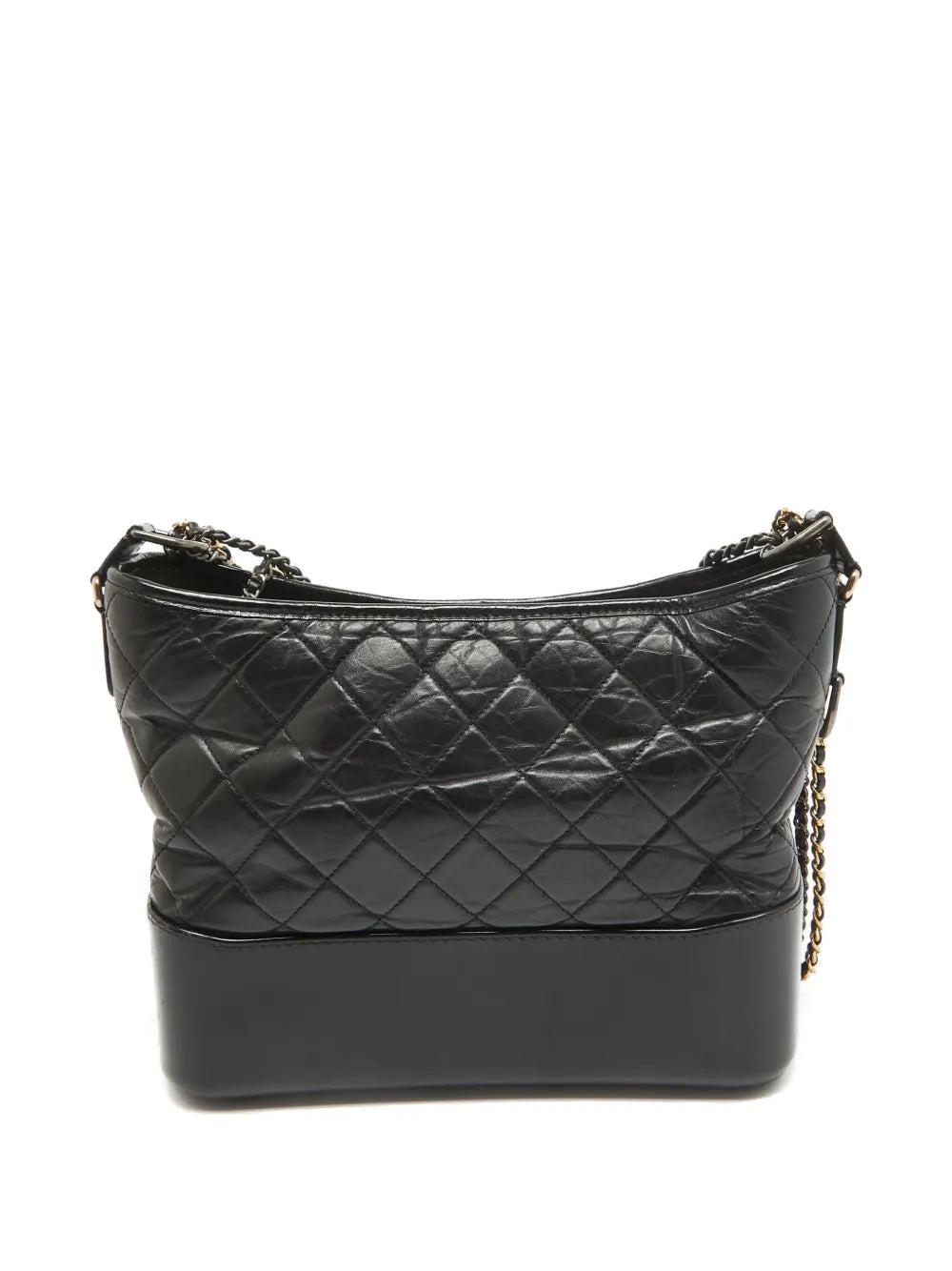 Chanel Pre Owned Gabrielle Quilted Hobo Bag — Same as shown — Size One Size — Back View