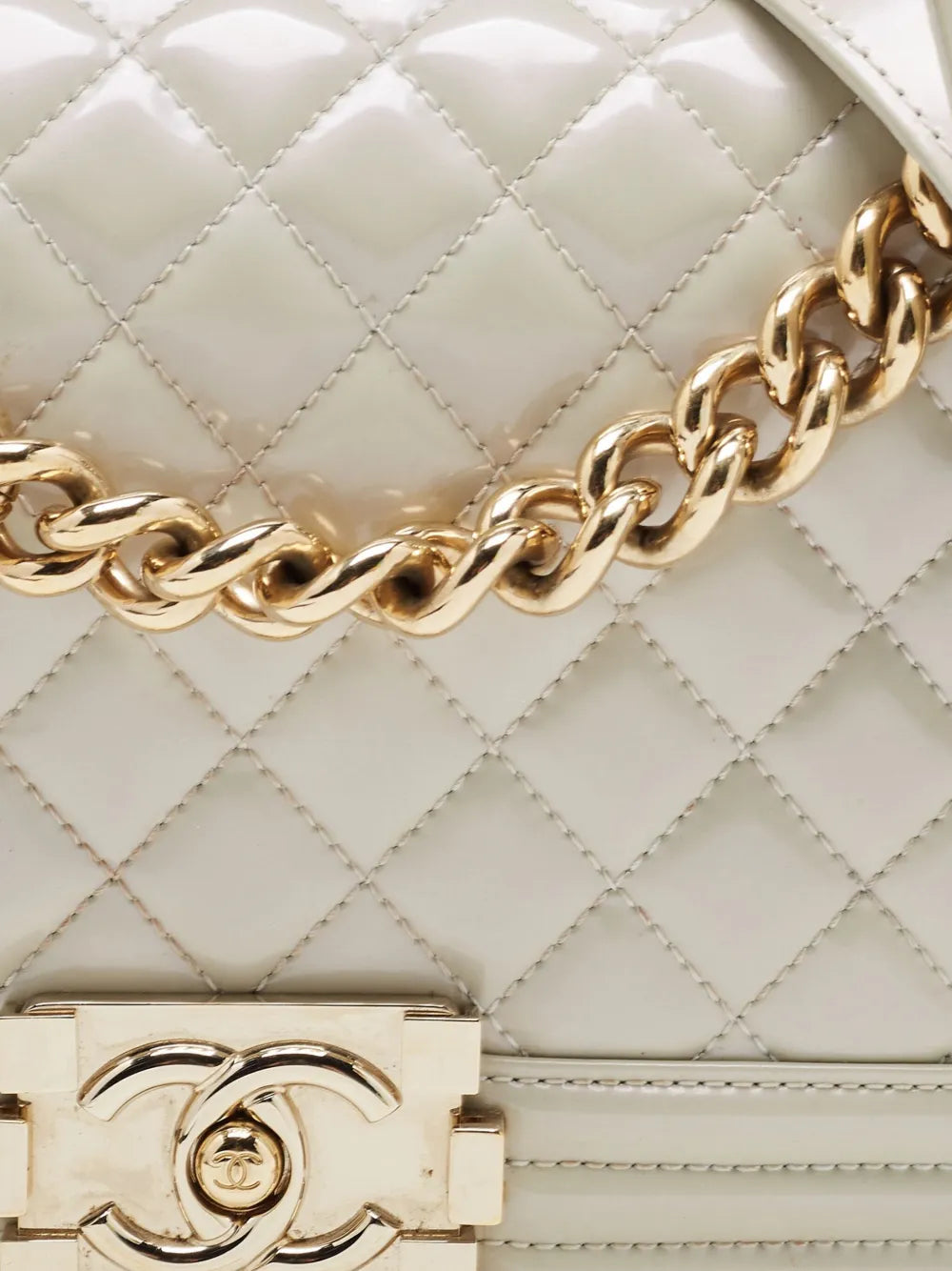 Chanel Pre Owned Boy Chanel Shoulder Bag — Same as shown — Size One Size — Detail View