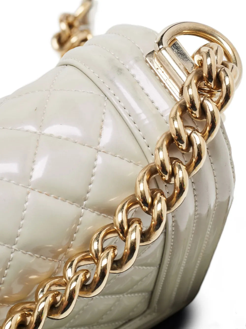 Chanel Pre Owned Boy Chanel Shoulder Bag — Same as shown — Size One Size — Back View