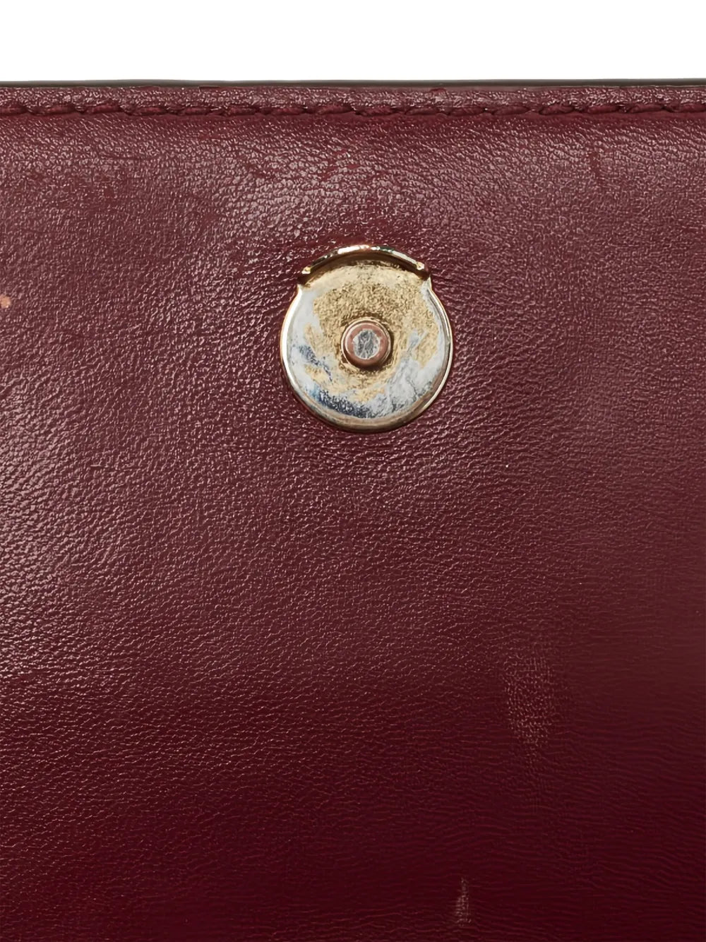 Tory Burch Pre Owned Diamond Quilting Leather Shoulder Bag — Same as shown — Size One Size — Top View
