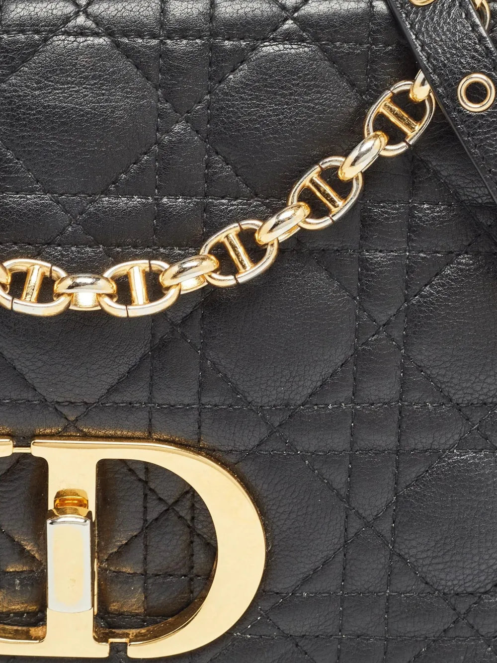 Christian Dior Pre Owned Cannage Caro Shoulder Bag — Same as shown — Size One Size — Detail View