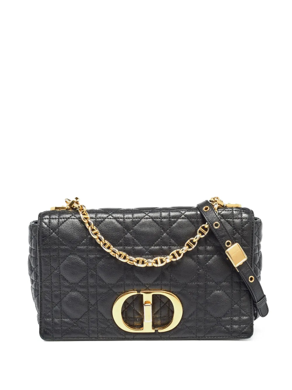 Christian Dior Pre Owned Cannage Caro Shoulder Bag — Same as shown — Size One Size — Front View