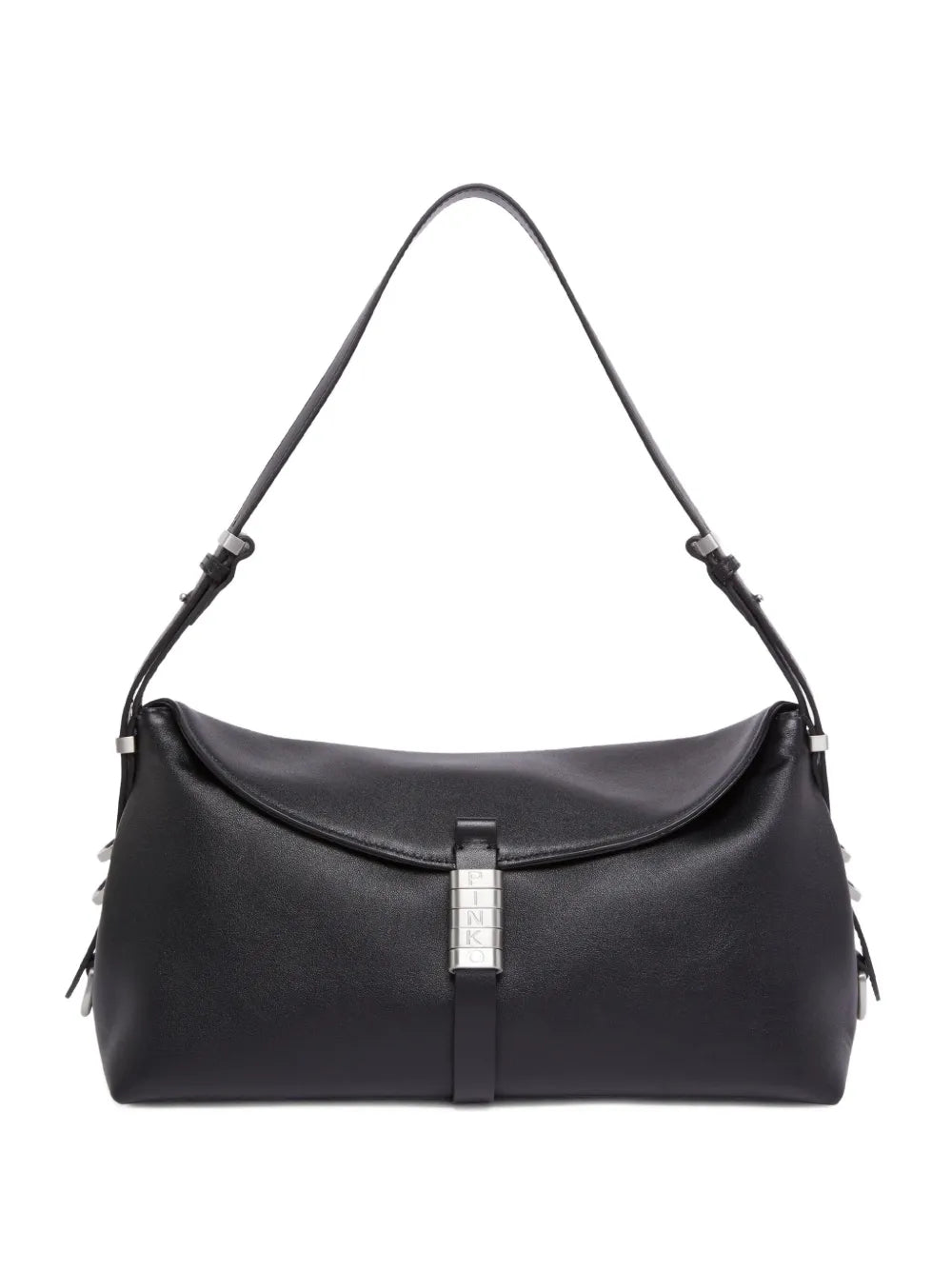 Pinko Leather Shoulder Bag — Same as shown — Size One Size — Front View