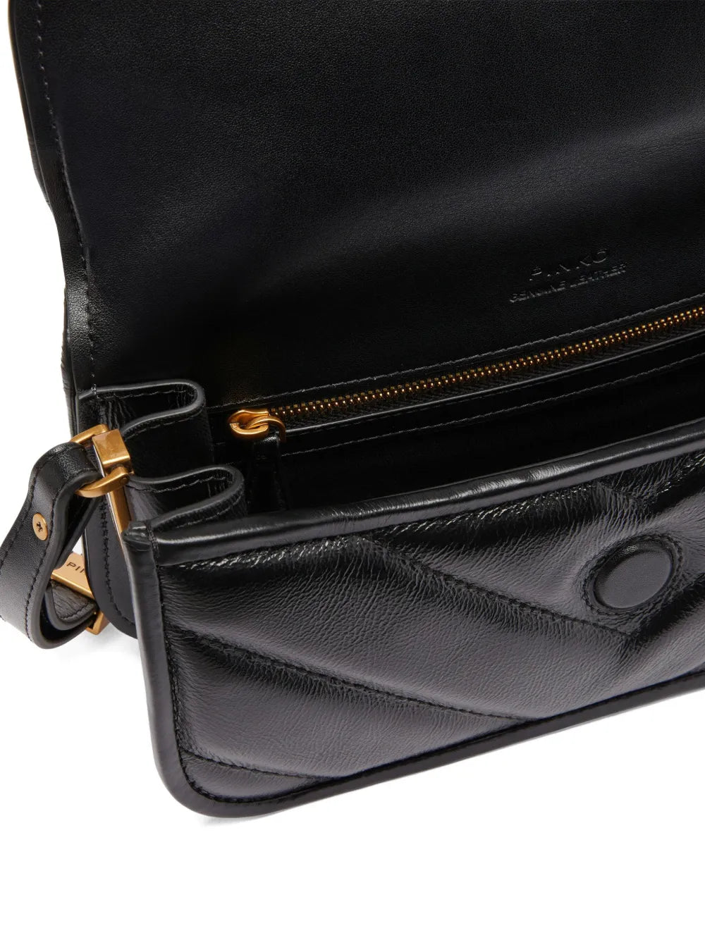 Pinko Love Bird Buckle Shoulder Bag — Same as shown — Size One Size — Top View