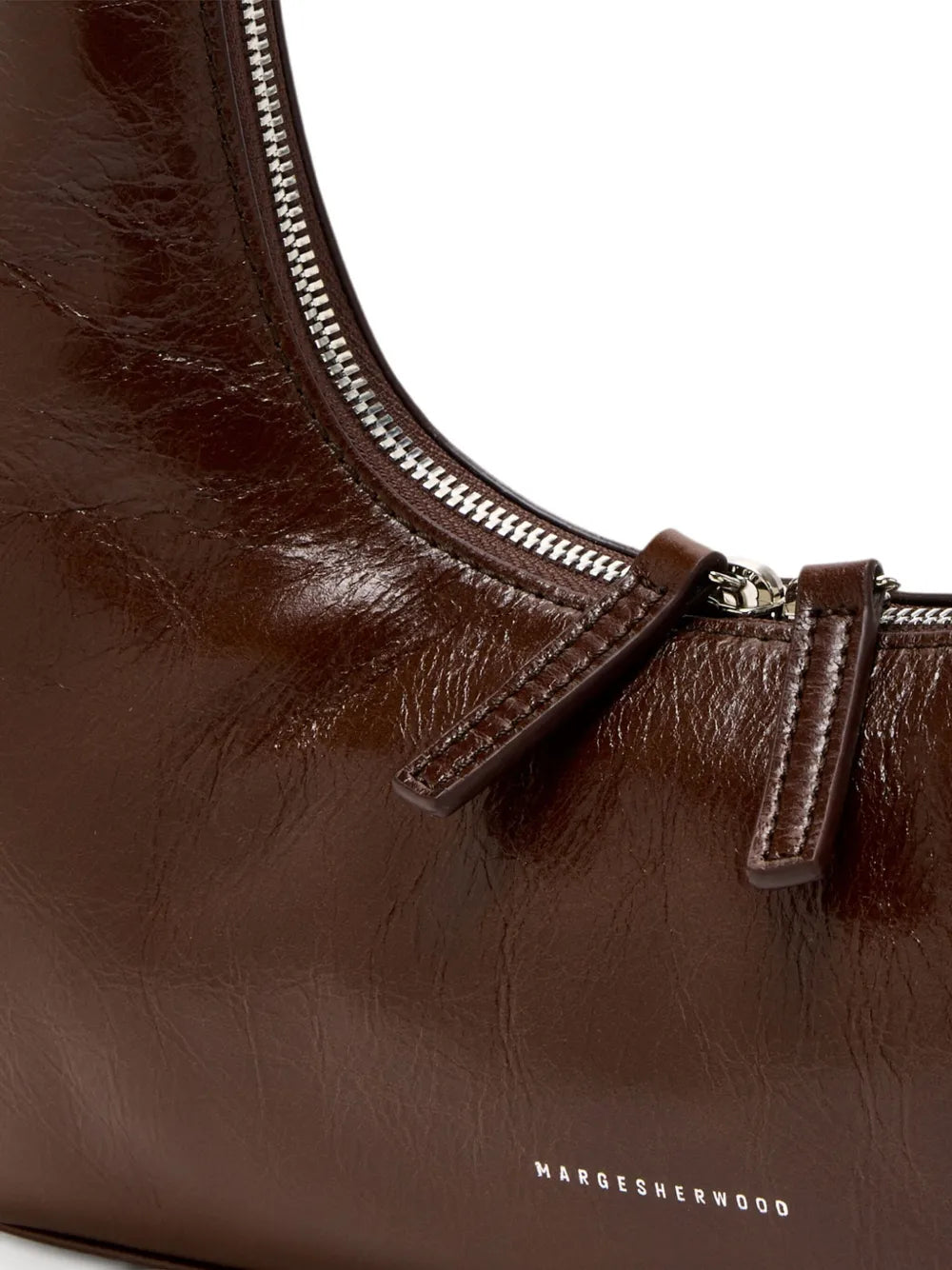 Marge Sherwood Hobo Zip Fastening Shoulder Bag — Same as shown — Size One Size — Top View