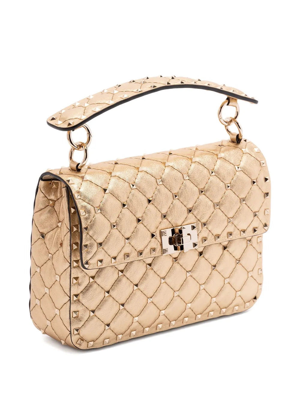Valentino Garavani Rockstud Spike Shoulder Bag — Same as shown — Size One Size — Back View