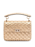 Valentino Garavani Rockstud Spike Shoulder Bag — Same as shown — Size One Size — Front View