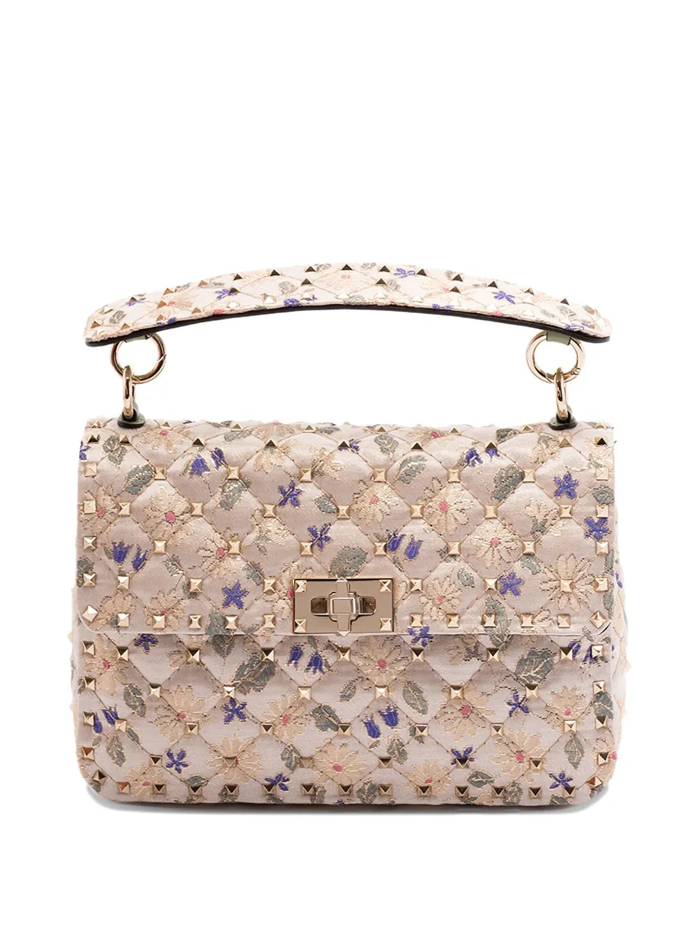 Valentino Garavani Rockstud Spike Shoulder Bag — Same as shown — Size One Size — Front View