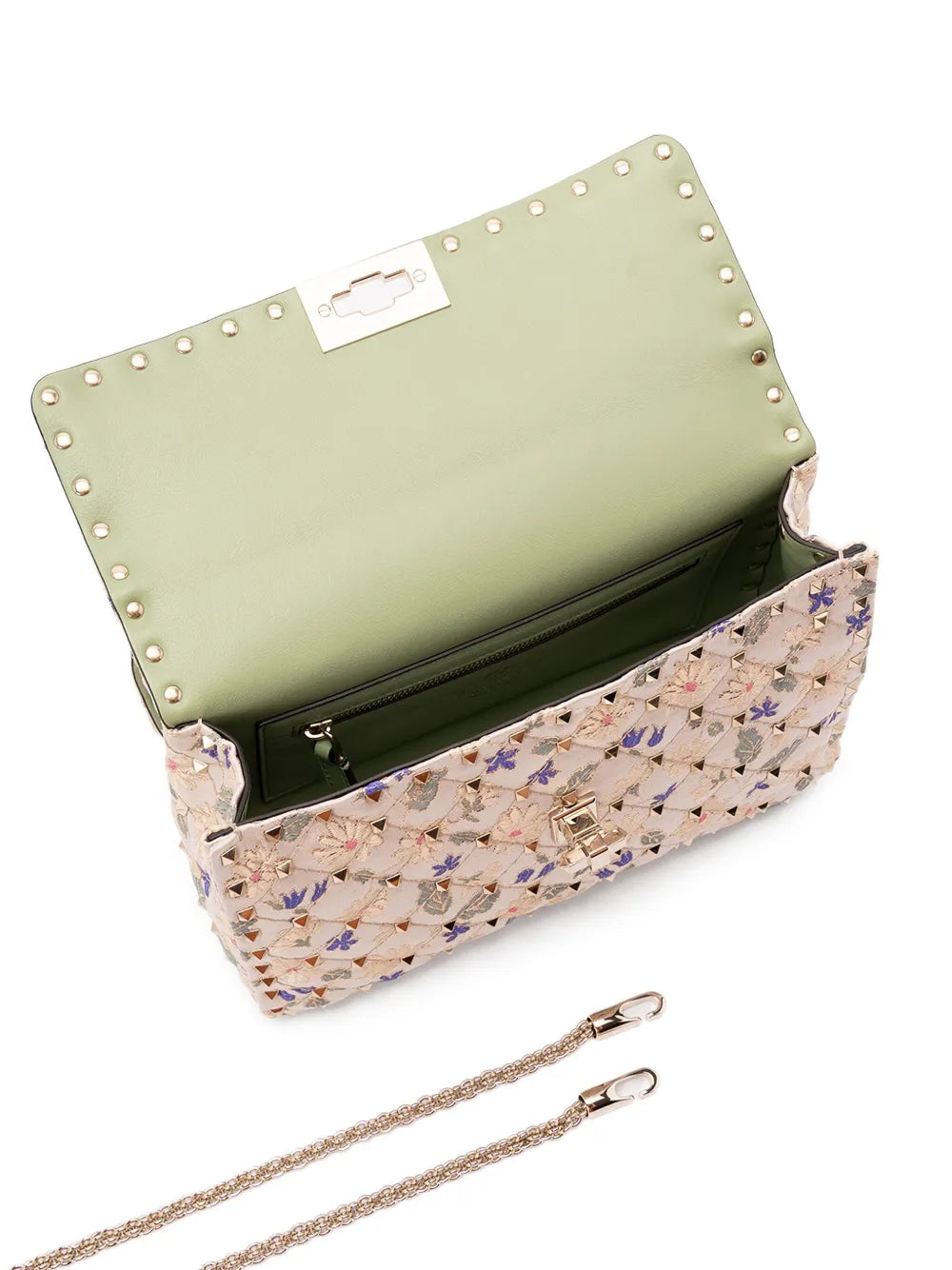 Valentino Garavani Rockstud Spike Shoulder Bag — Same as shown — Size One Size — Top View