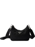 Prada Re Nylon Padded Quolted Shoulder Bag — Same as shown — Size One Size — Front View