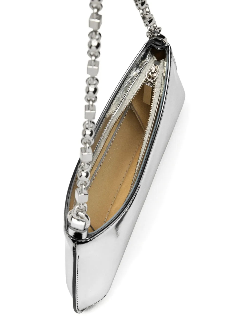 Jacquemus Le Petit Bisou Chaine Shoulder Bag — Same as shown — Size One Size — Detail View