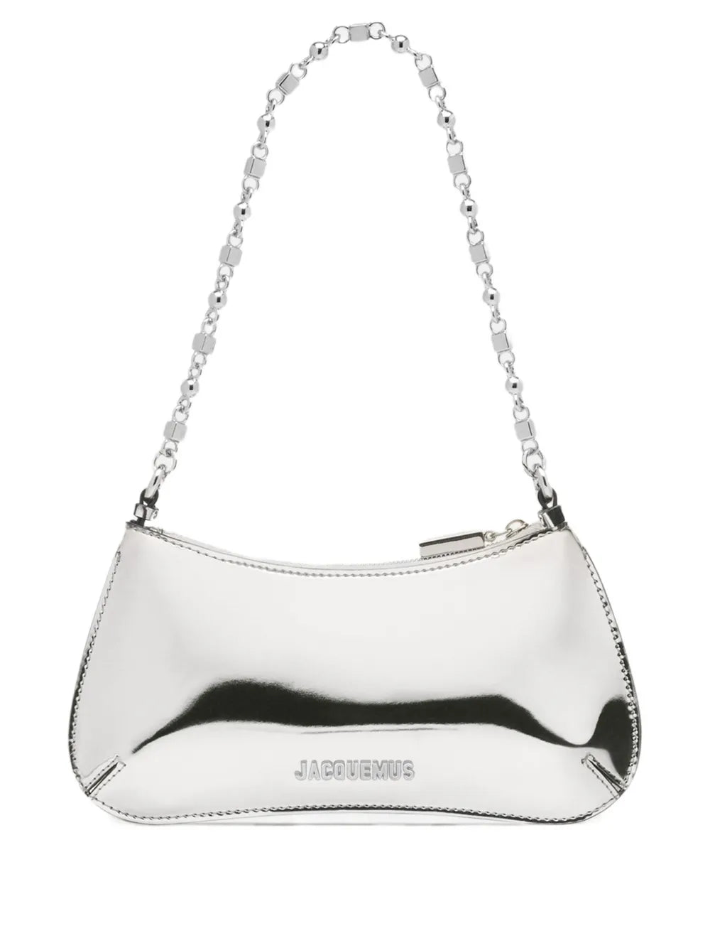 Jacquemus Le Petit Bisou Chaine Shoulder Bag — Same as shown — Size One Size — Front View
