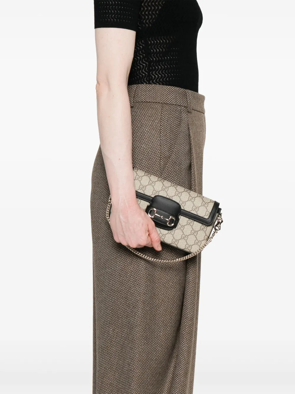 Gucci Small Horsebit 1955 Shoulder Bag — Same as shown — Size One Size — Side View