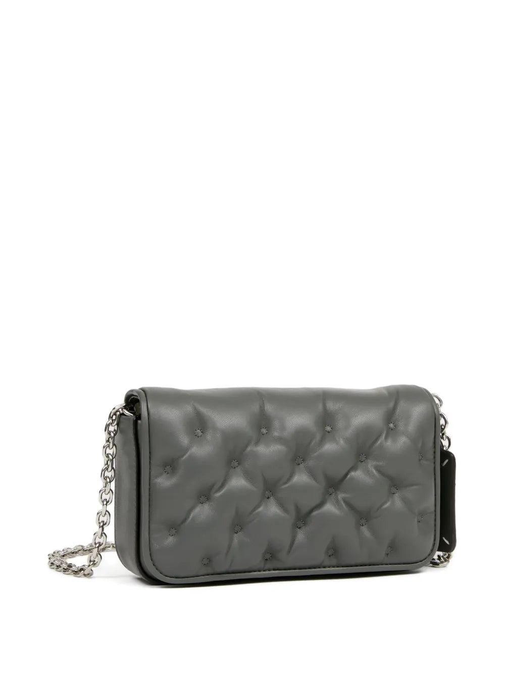 Maison Margiela Glam Slam Quilted Chain Shoulder Bag — Same as shown — Size One Size — Back View