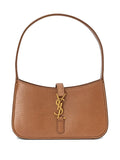 Saint Laurent Logo Plaque Leather Shoulder Bag — Same as shown — Size One Size — Front View