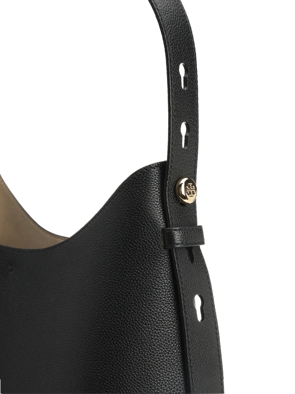 Tory Burch Romy Leather Shoulder Bag — Same as shown — Size One Size — Top View