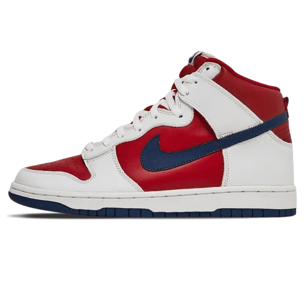 Nike Dunk High 'Rapid Varsity Red' — UK 3 | EU 35.5 | US 3.5 — Front View