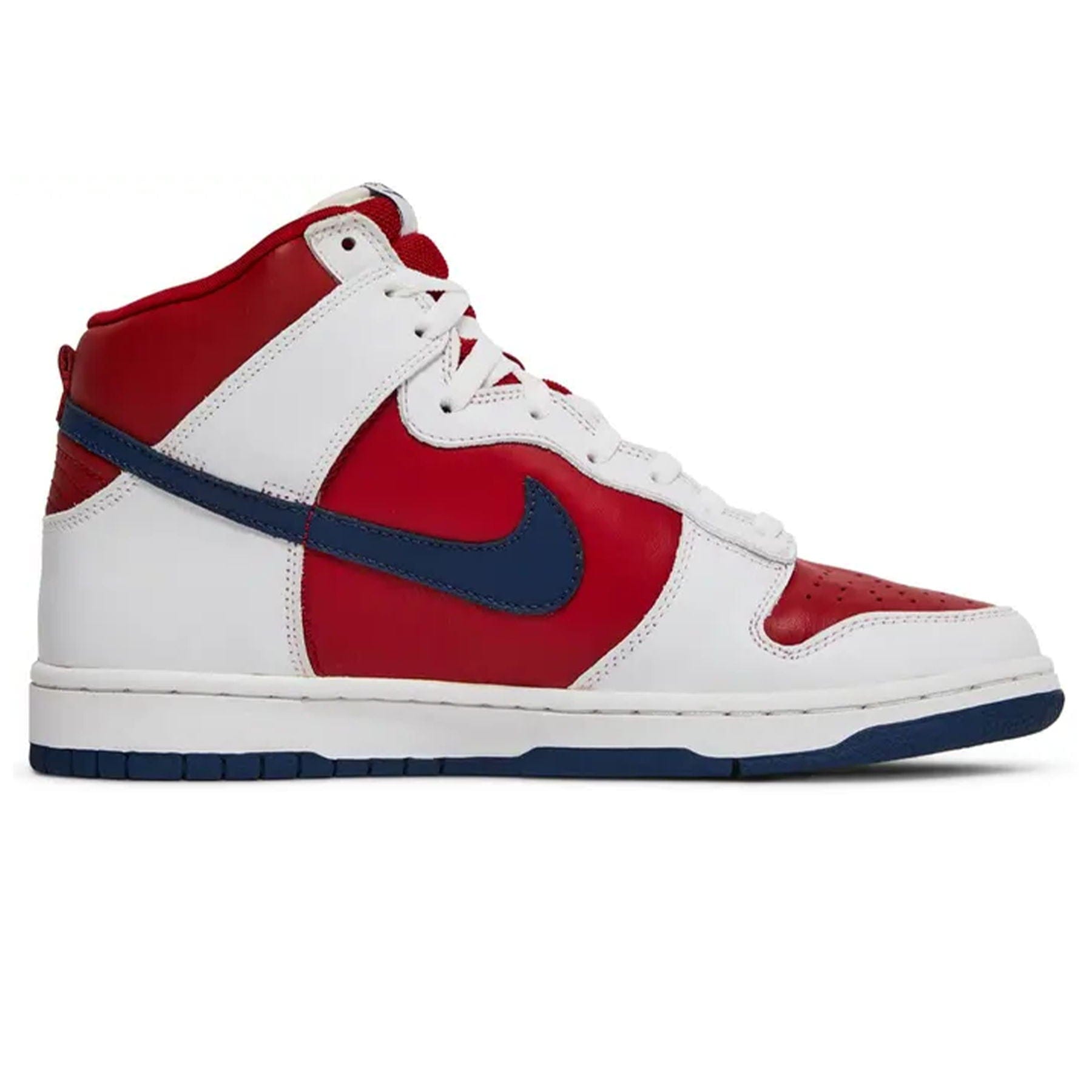 Nike Dunk High 'Rapid Varsity Red' — UK 3 | EU 35.5 | US 3.5 — Side View