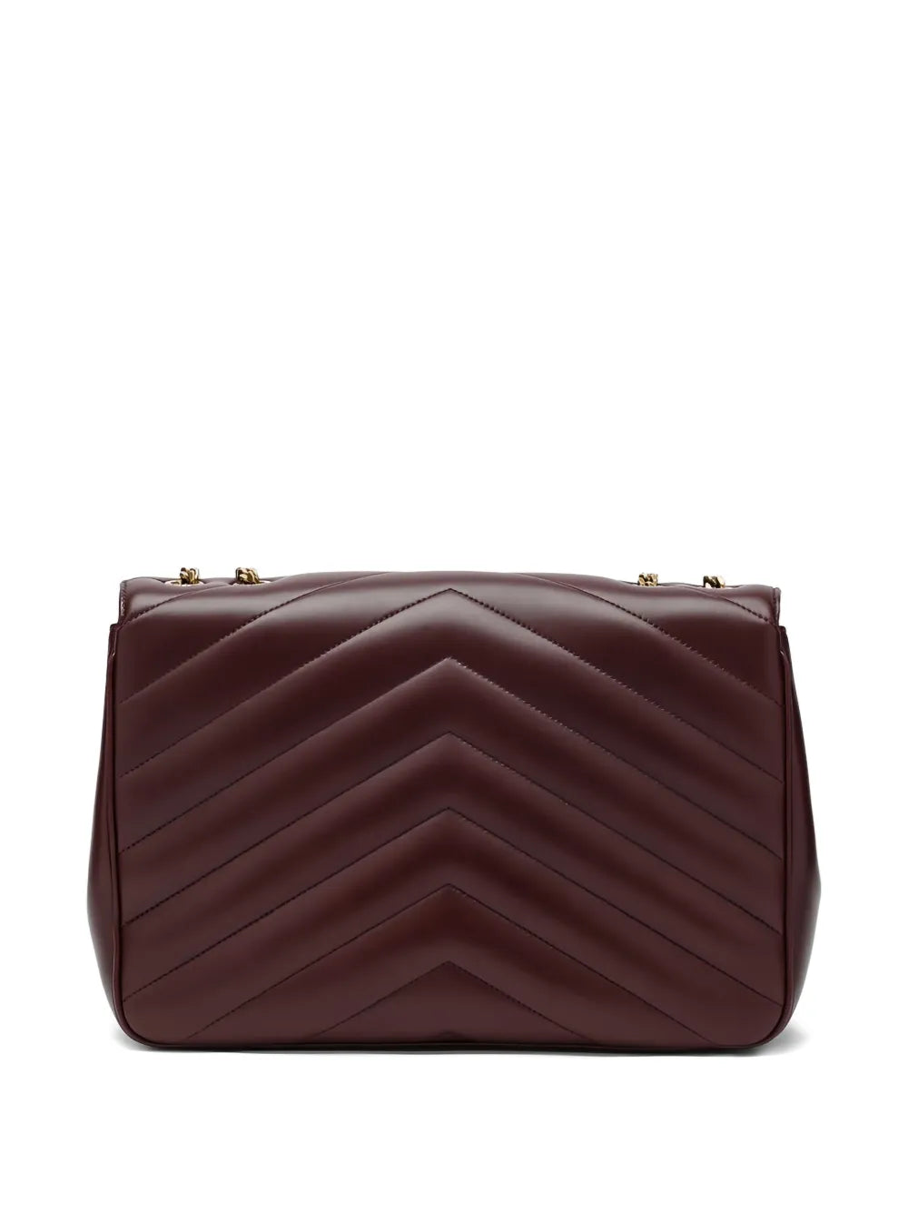 Saint Laurent Large Loulou Quilted Shoulder Bag — Same as shown — Size One Size — Back View