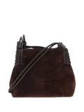 Etro Suede Shoulder Bag — Same as shown — Size One Size — Front View