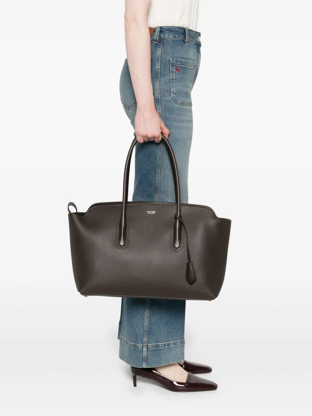 Tom Ford East West Shoulder Bag — Same as shown — Size One Size — Side View