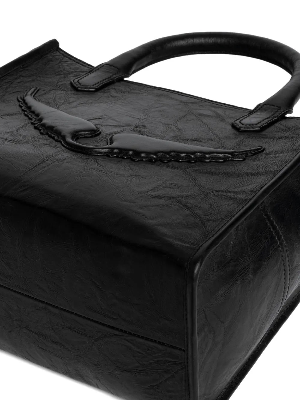 Zadigvoltaire Wings Leather Shoulder Bag — Same as shown — Size One Size — Detail View