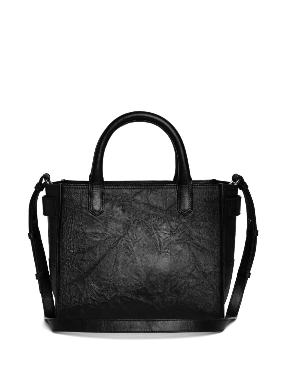 Zadigvoltaire Wings Leather Shoulder Bag — Same as shown — Size One Size — Back View