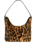 Zadigvoltaire Leopard Print Shoulder Bag — Same as shown — Size One Size — Front View