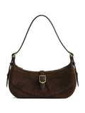 Zadigvoltaire Moonrise Suede Shoulder Bag — Same as shown — Size One Size — Front View