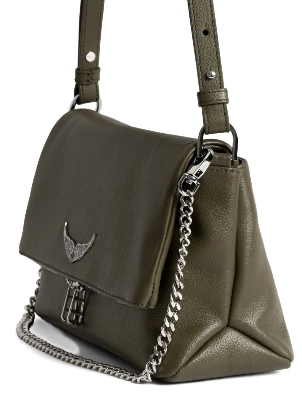 Zadigvoltaire Rocky Wings Chain Strap Shoulder Bag — Same as shown — Size One Size — Detail View