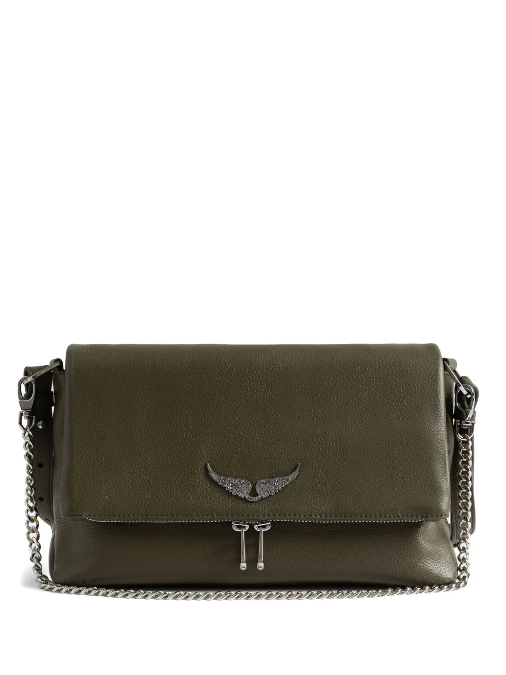 Zadigvoltaire Rocky Wings Chain Strap Shoulder Bag — Same as shown — Size One Size — Front View