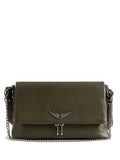 Zadigvoltaire Rocky Wings Chain Strap Shoulder Bag — Same as shown — Size One Size — Front View